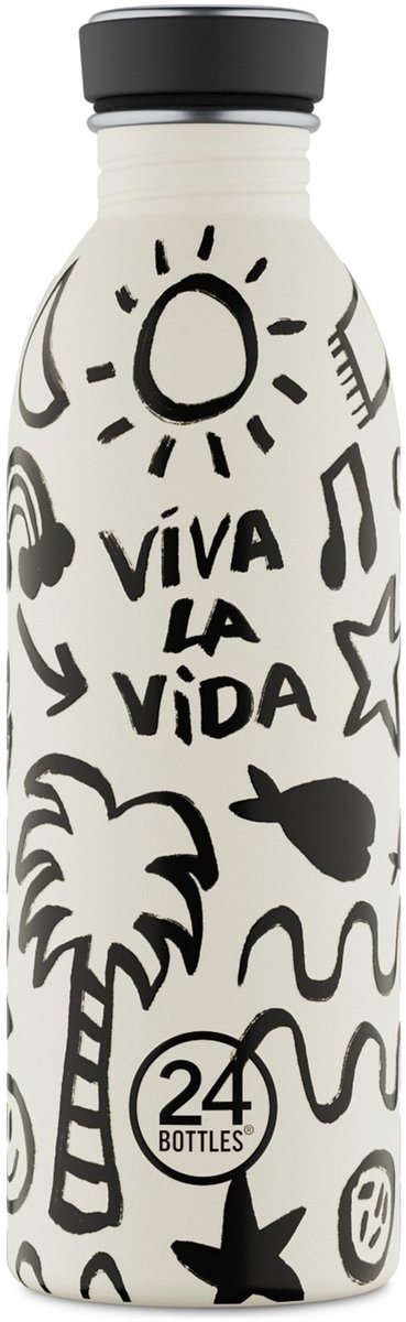 24Bottles Urban Horizon Drinkfles 500 ml Capaciteit - viva la vida