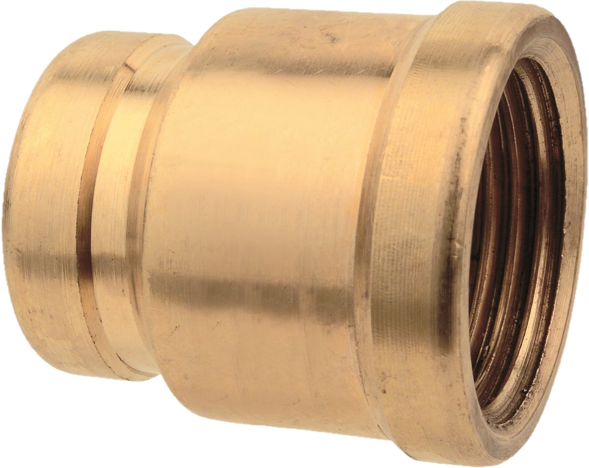 KIRCHHOFF MS Dubbele Reduceermof - Blanco - 3/4"BI x 1/2"BI
