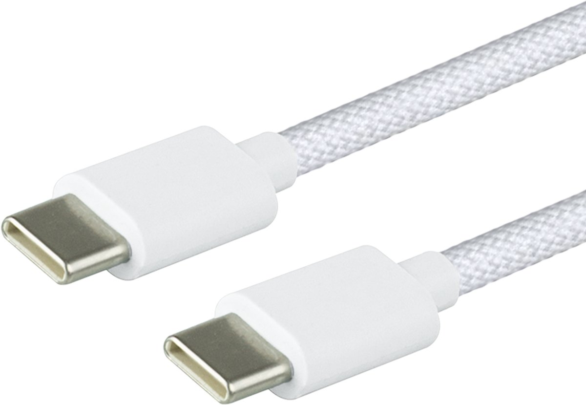 USB-C naar USB-C kabel – 2m – Woven