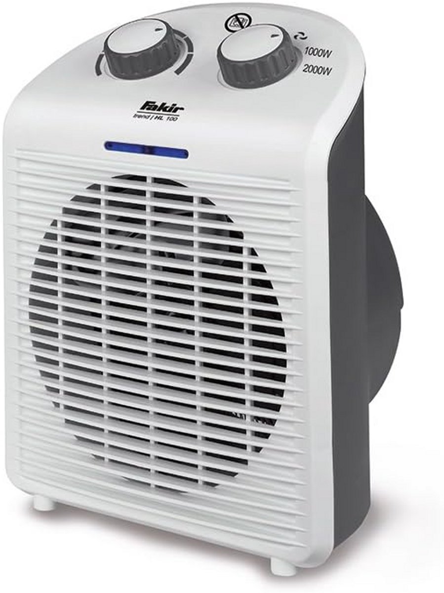Compacte Verwarmingsventilator met 1000W Vermogen en Veiligheidsfuncties