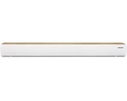 Thomson Cosy SB401BT Soundbar met Houten Afwerking – Bluetooth – Wit