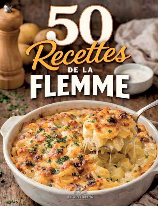 50 recettes de la flemme - cover