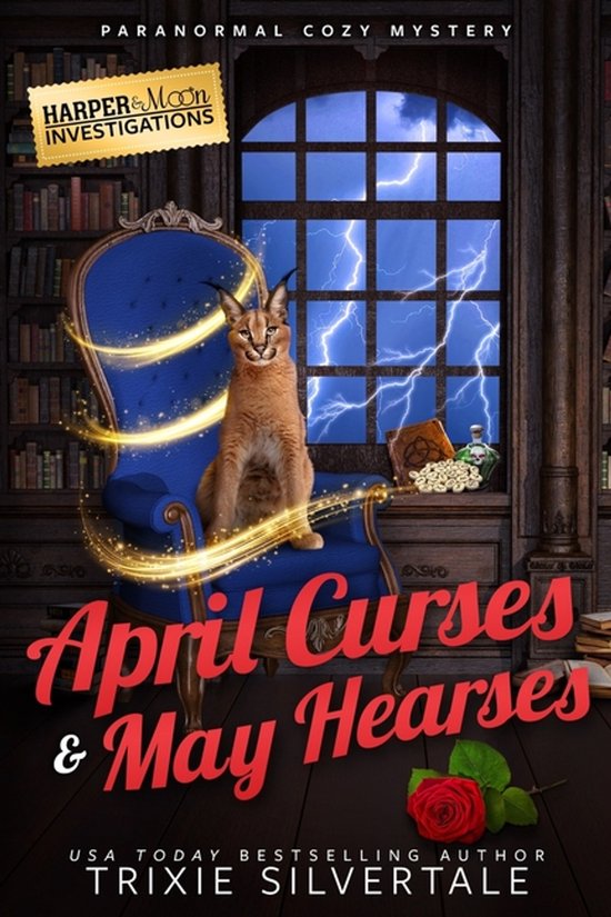Harper and Moon Investigations- April Curses and May Hearses - cover
