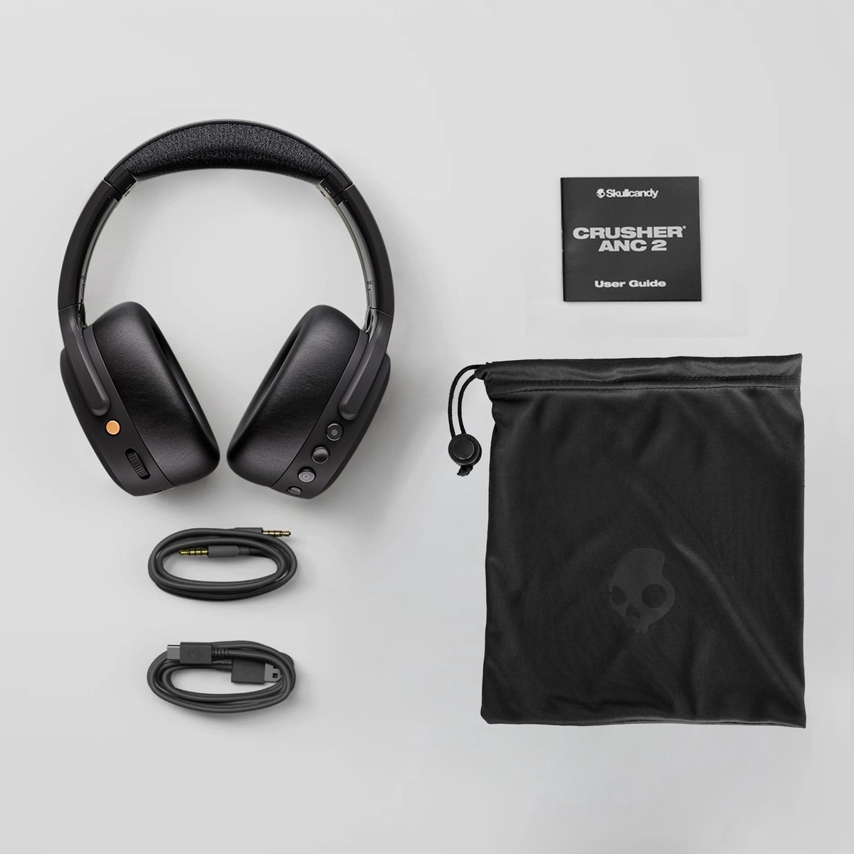 Skullcandy Crusher ANC 2 Draadloze Koptelefoon – Noise Cancelling Hoofdtelefoon – Zwart — afbeelding 7
