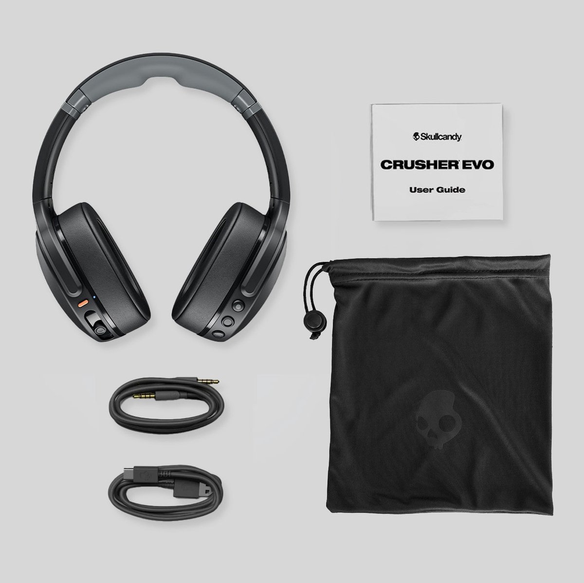 Skullcandy Crusher EVO – Draadloze Koptelefoon Bluetooth – Hoofdtelefoon draadloos – Zwart — afbeelding 7