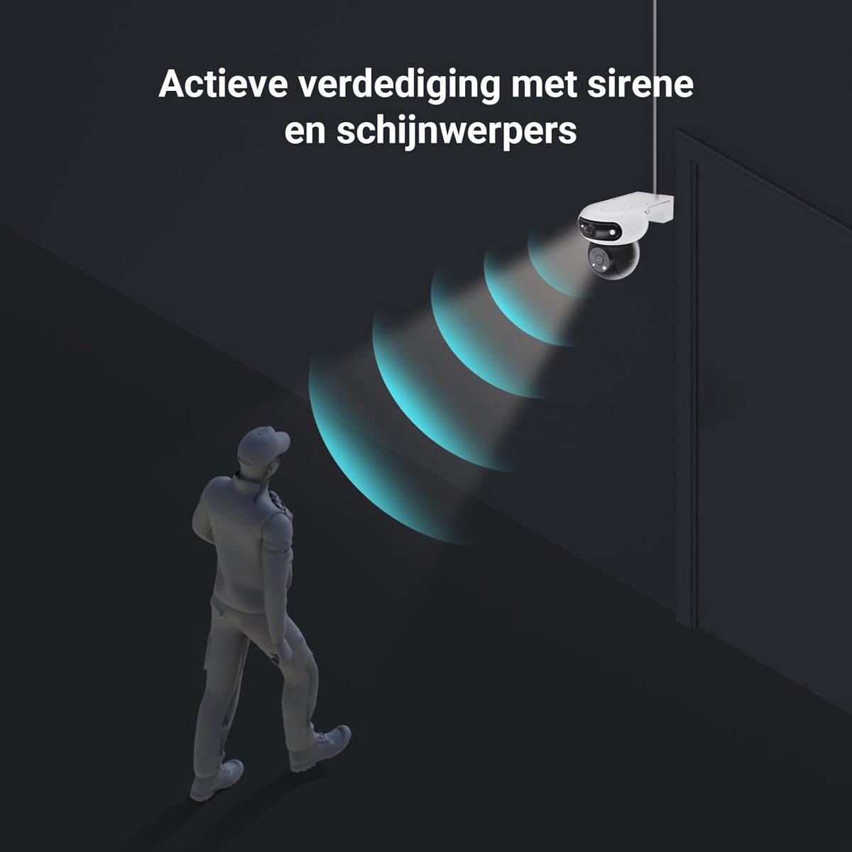 EZVIZ C90 Beveiligingscamera Outdoor 360° met Nachtzicht - afbeelding 3