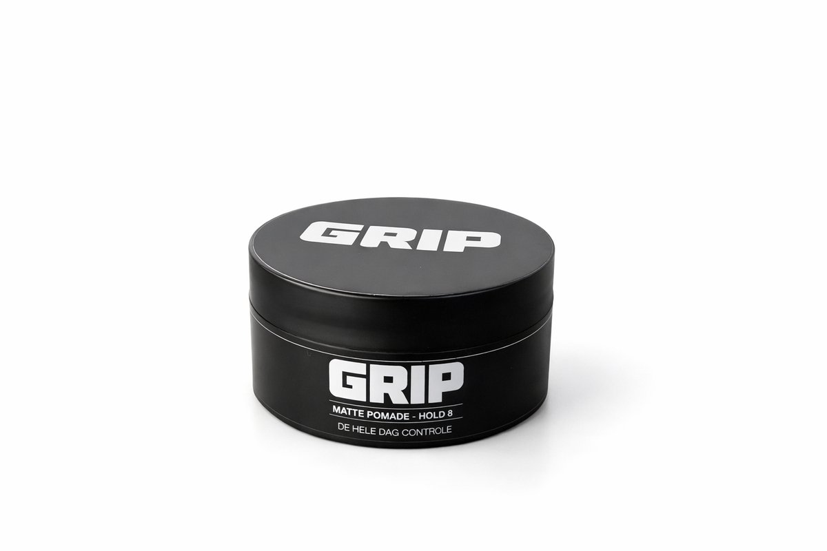 Matte Pomade – GRIP – Strong Hold Haar Pomade – Matte Finish – Hold 8 – 80ML