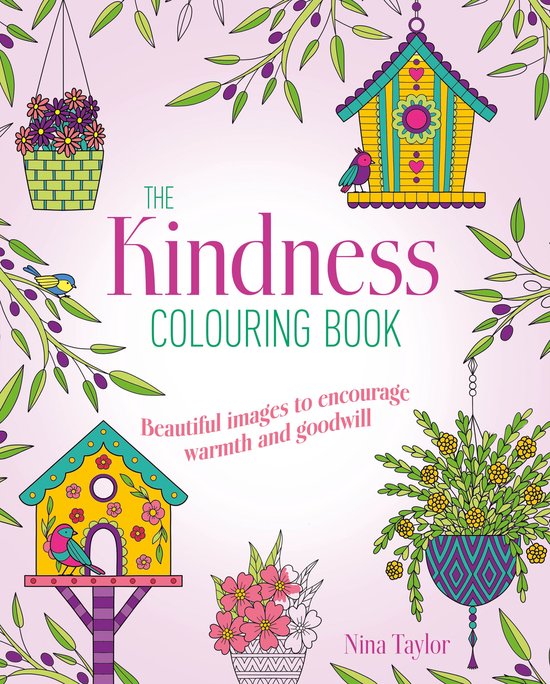 Arcturus Creative Colouring- Kindness Colouring Book - cover