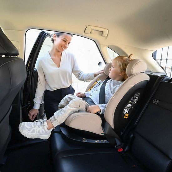 Deryan Clyde I-Size Autostoel - 40-150 cm - Groep 0+/1/2/3 - Truffle Sand