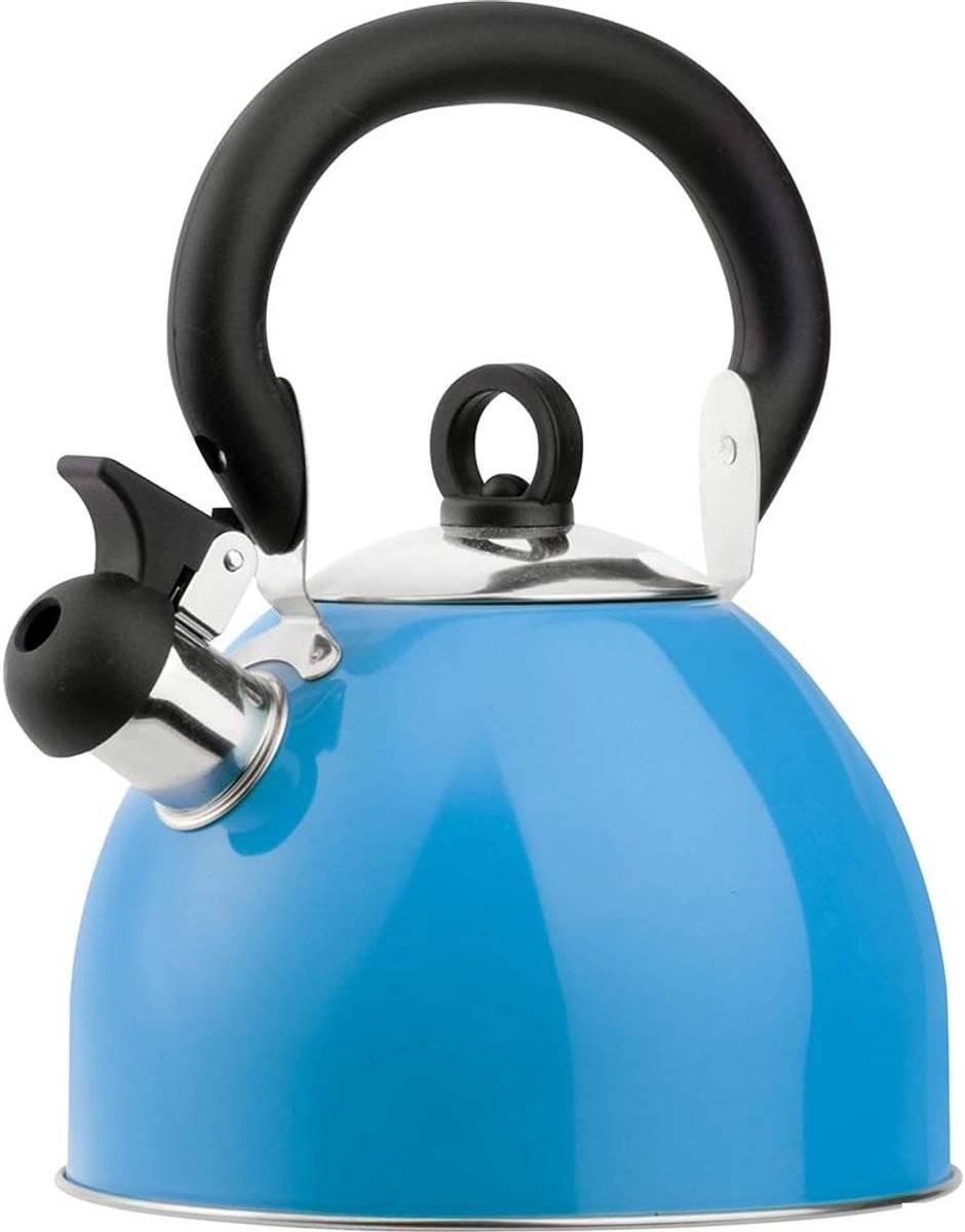 2.5L Roestvrij Staal Fluitketel in Blauw