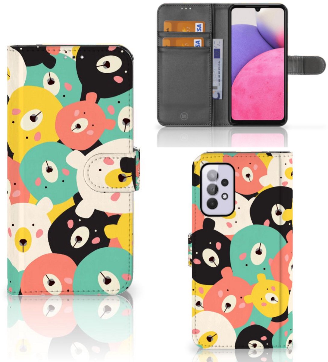 Samsung Galaxy A33 5G Leuk Hoesje Bears