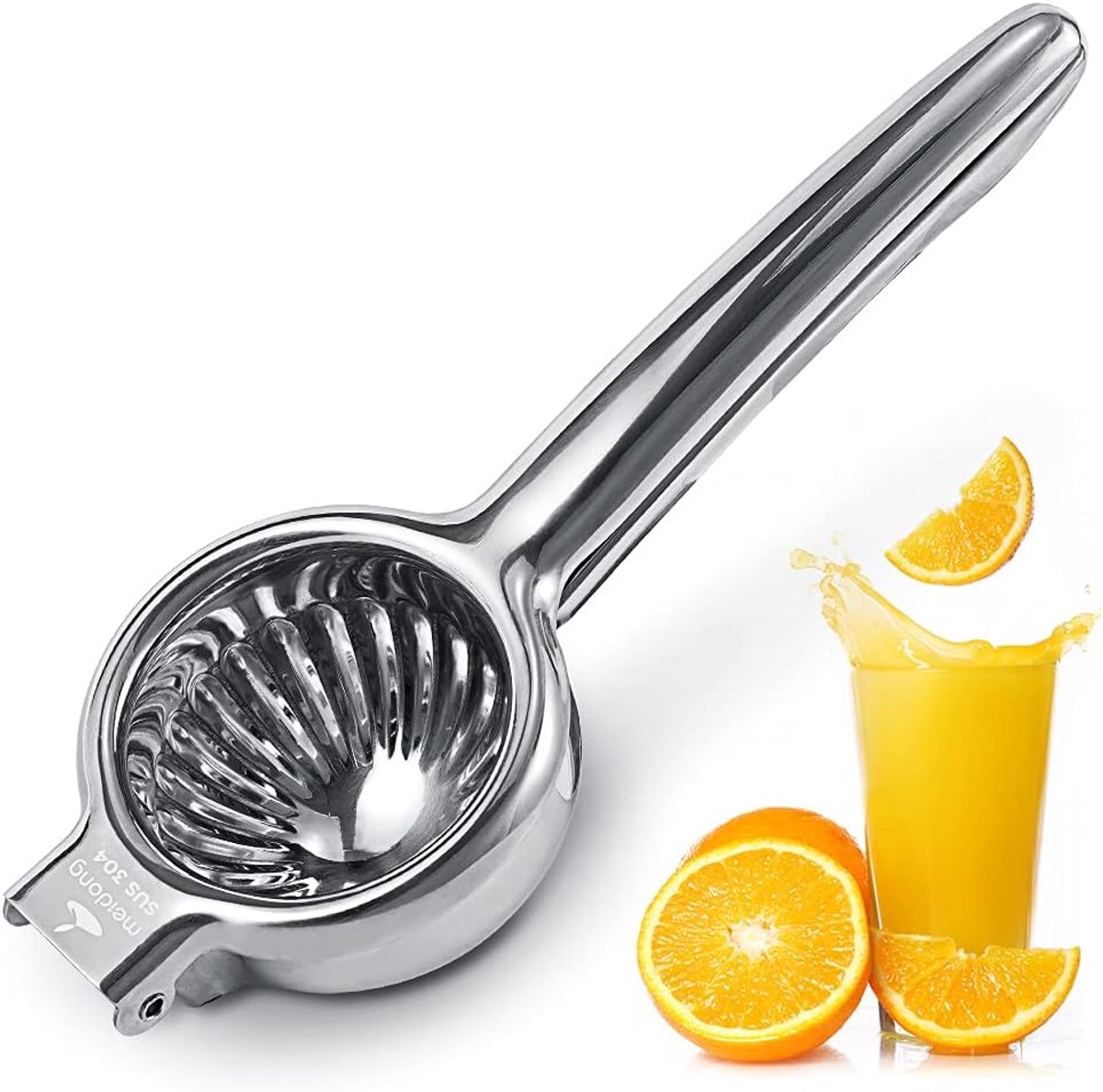 Handpers Citrus Juicer - RVS 304 voor Snel en Efficiënt Sap maken van Citroen en Limoen