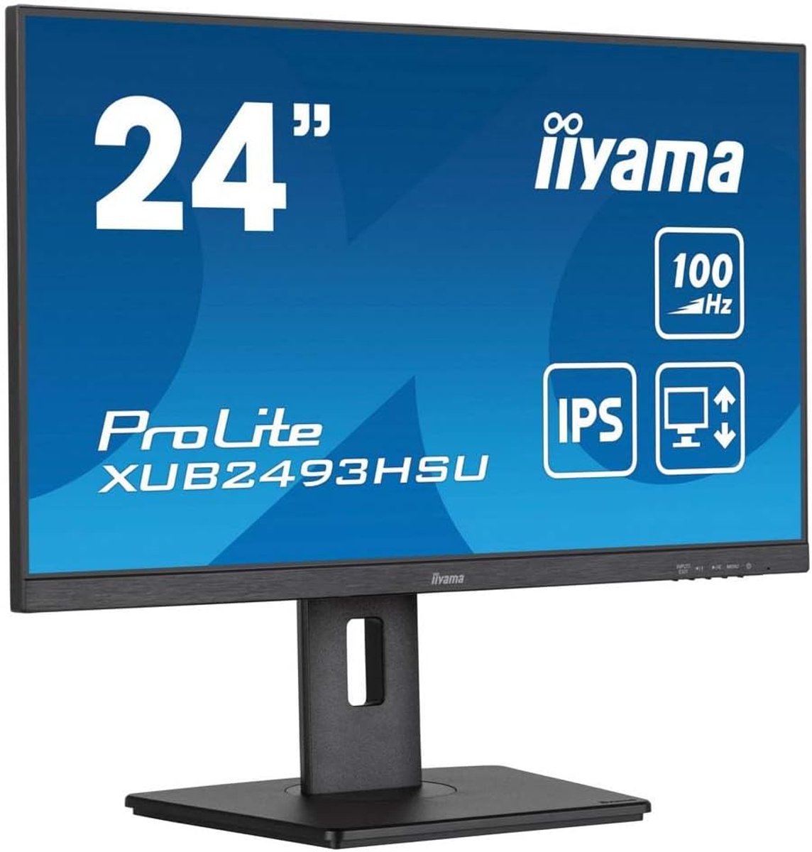 24 inch IPS Monitor 1ms met HDMI/DP/USB en Speakers