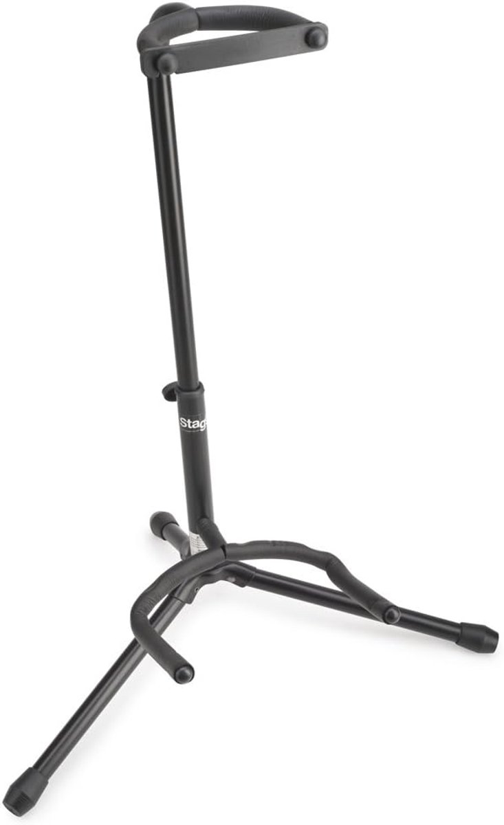 Tripod Gitaar Stand - Zwart met Neksteun