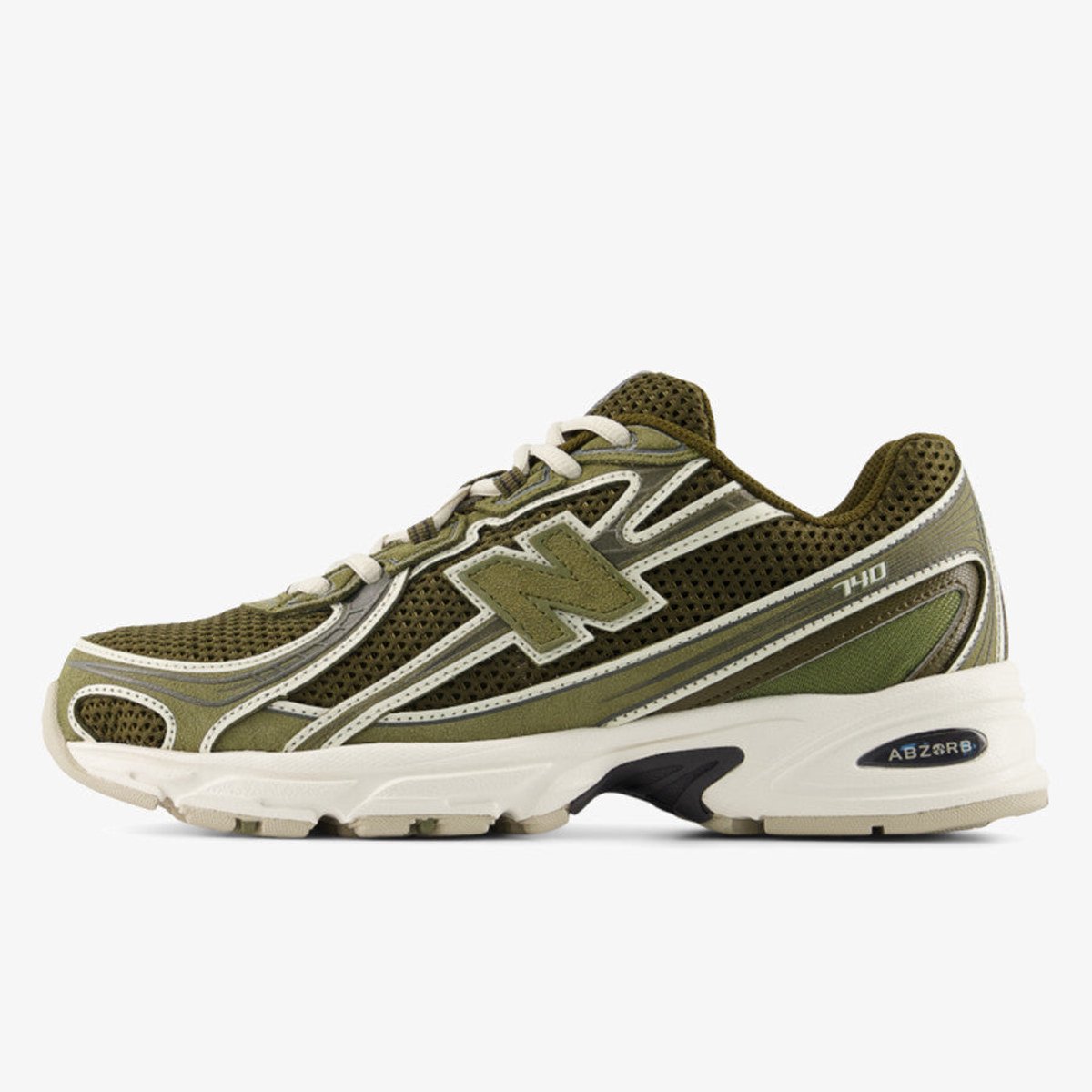 New Balance 740 Unisex Wit
