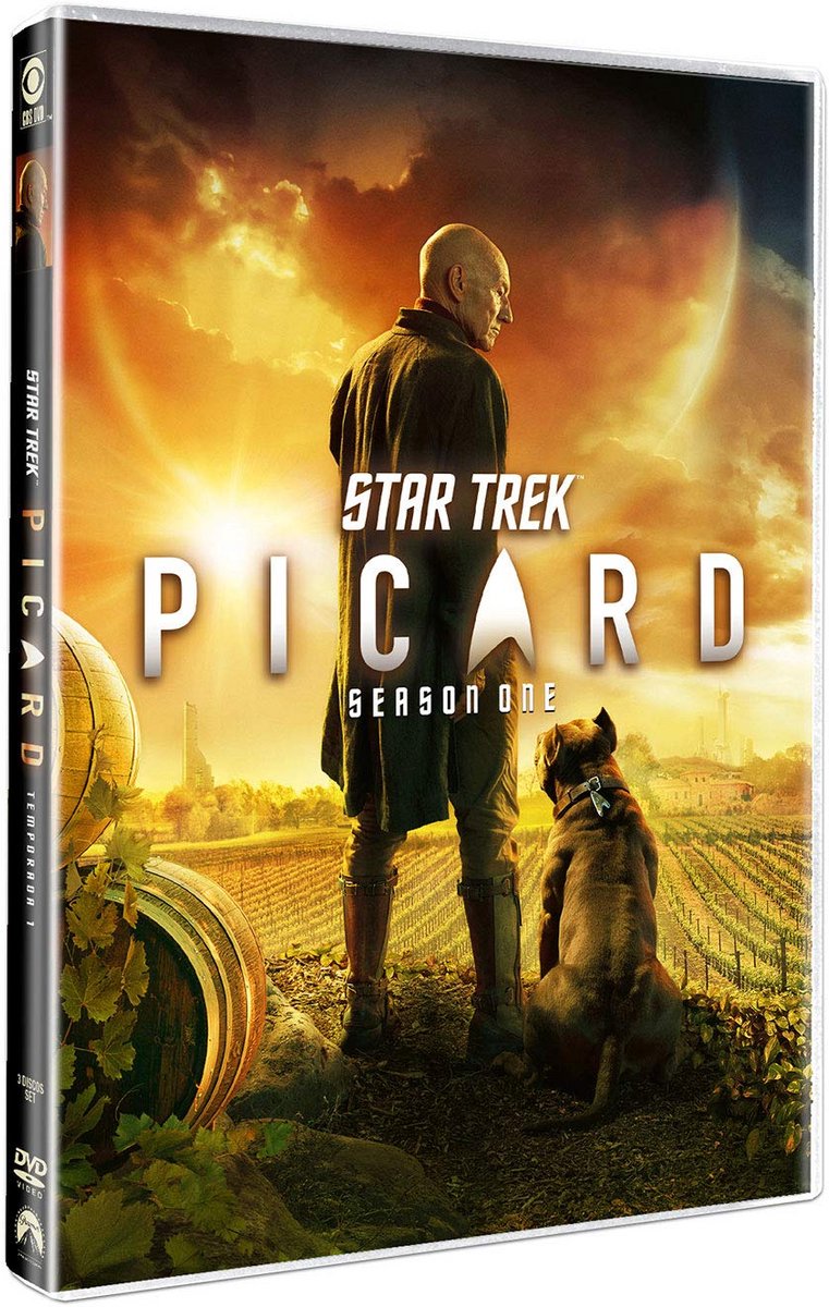 Star Trek Picard Seizoen 1 op 4 DVD's