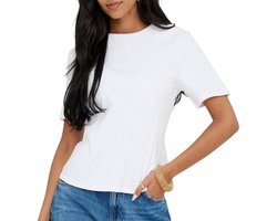 JDY Eva SS Shirt Dames - Maat M