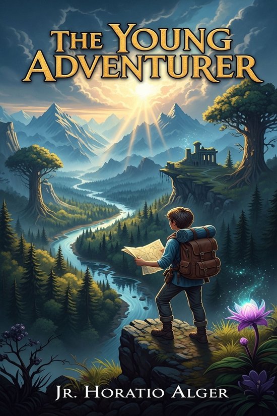 The Young Adventurer; or, Tom's Trip Across the Plains - cover