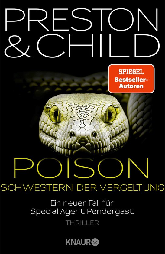 Ein Fall für Special Agent Pendergast 22 - Poison - Schwest ... - cover