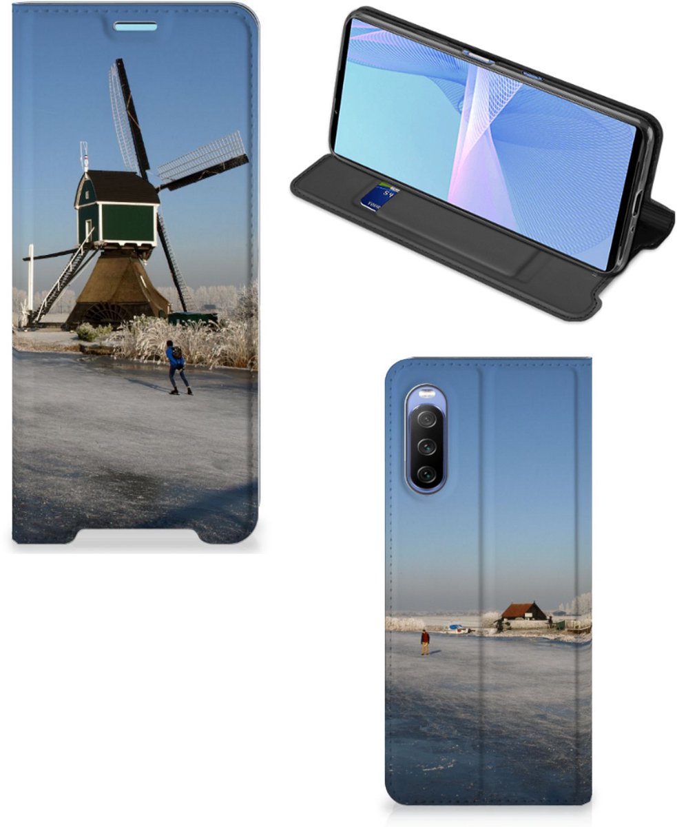 Sony Xperia 10 III Book Cover Schaatsers