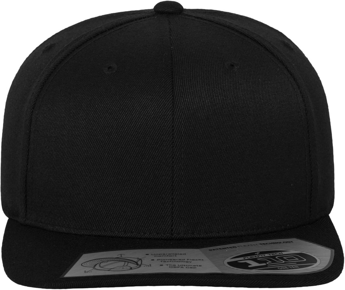 Unisex Fitted Snapback Cap met Platte Klep voor Dames en Heren