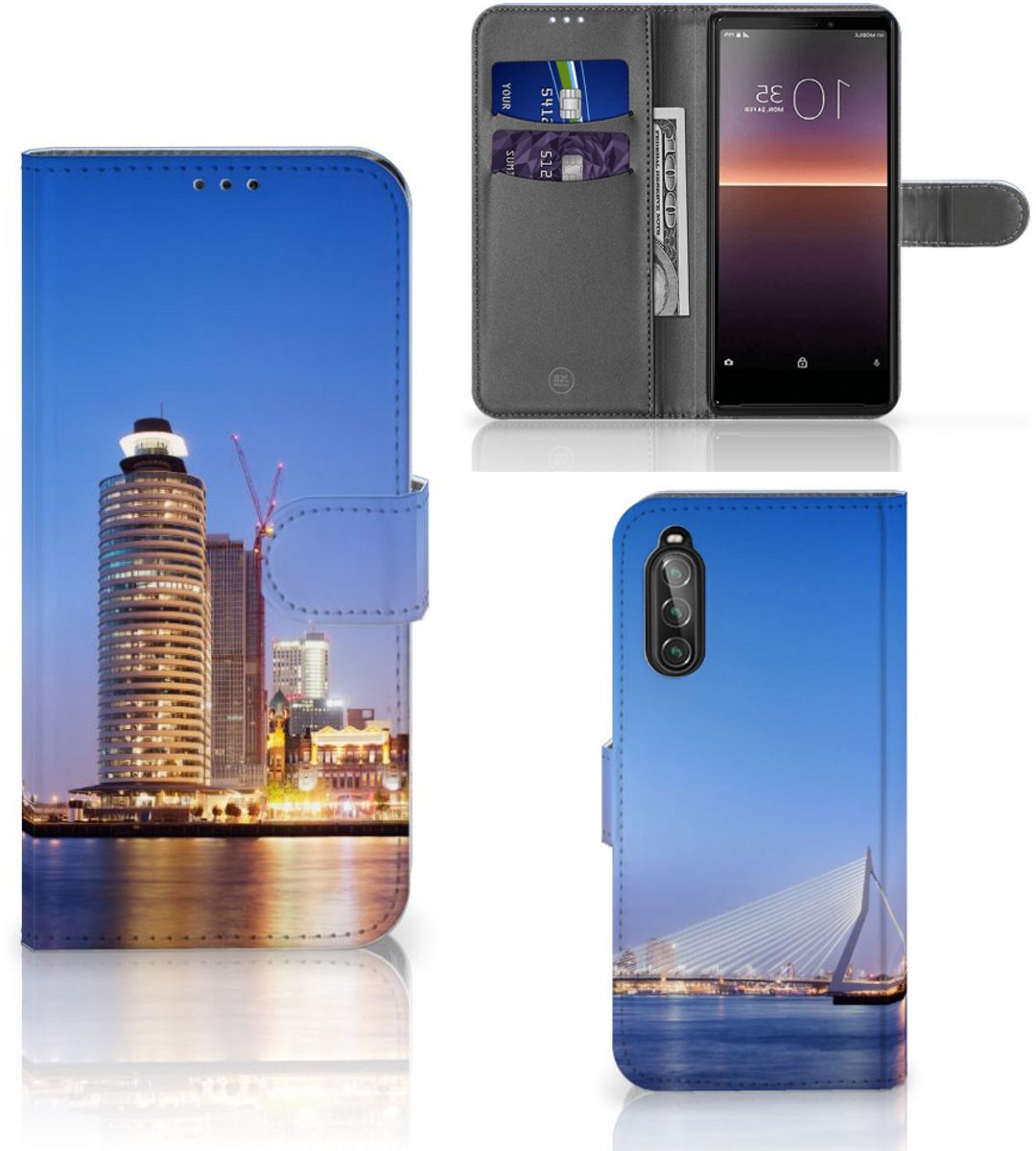 Sony Xperia 10 II Flip Cover Rotterdam