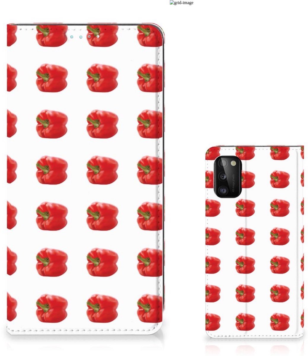 Samsung Galaxy A41 Flip Style Cover Paprika Red