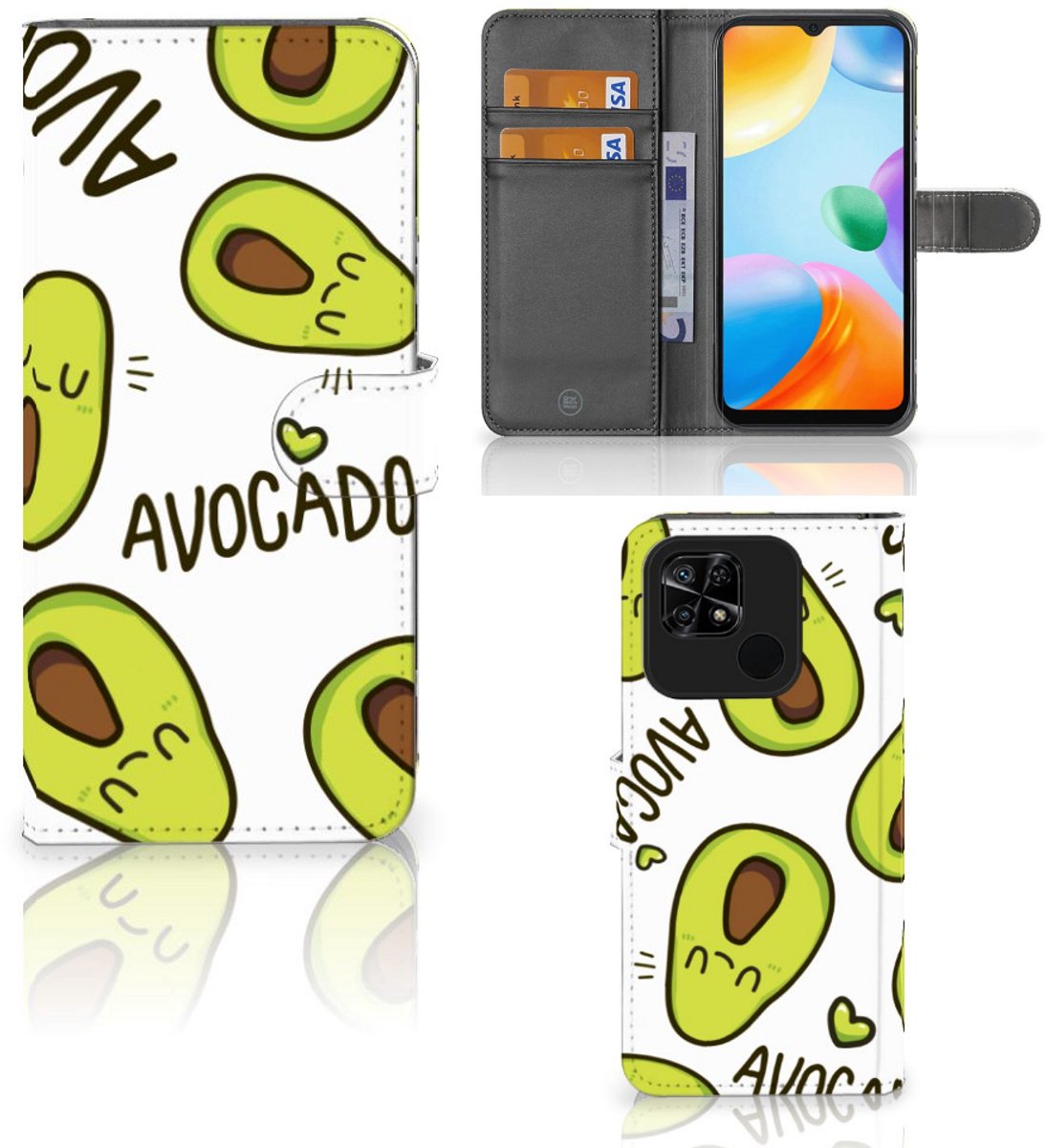 Xiaomi Redmi 10C Leuk Hoesje Avocado Singing