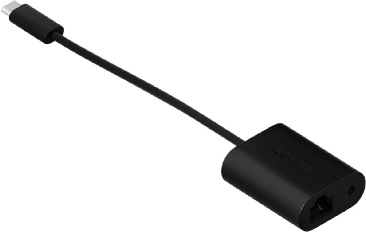USB-C naar Ethernet en 3,5mm Mini-Jack Kabel