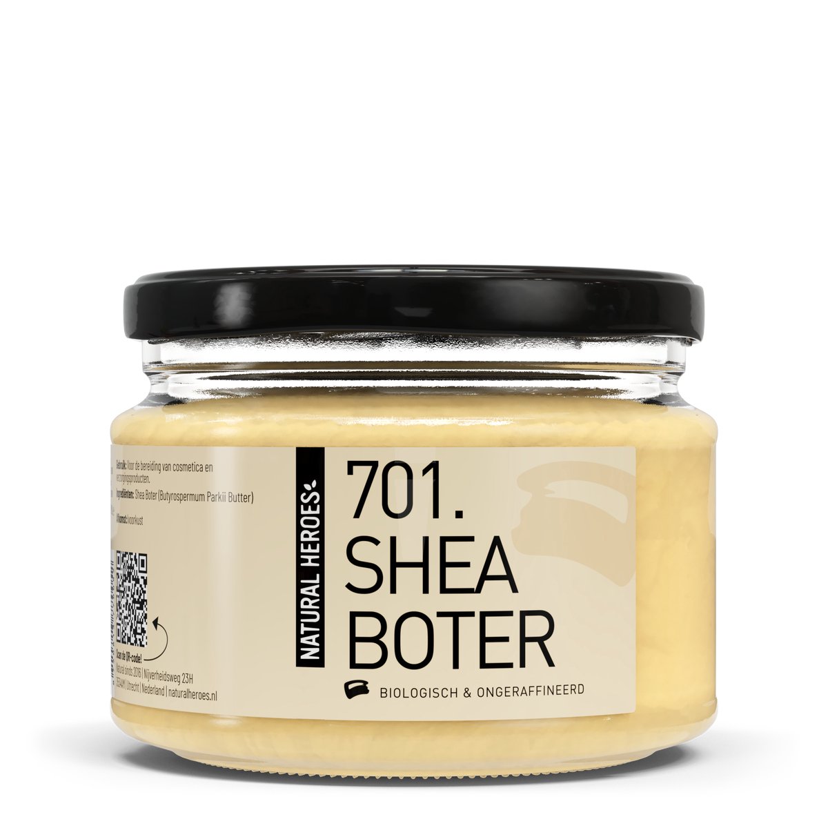 Natural Heroes - Shea Butter (Biologisch & Ongeraffineerd) 250 ml