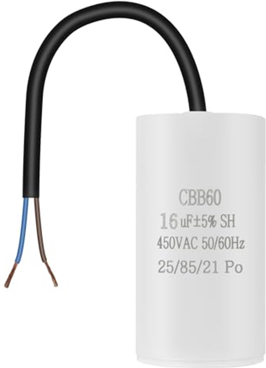Motor Capacitor - Startcapaciteit 16μF - 450V CBB60
