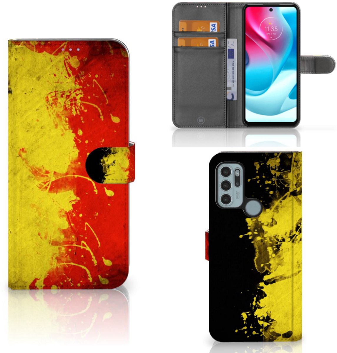 Motorola Moto G60s Bookstyle Case België