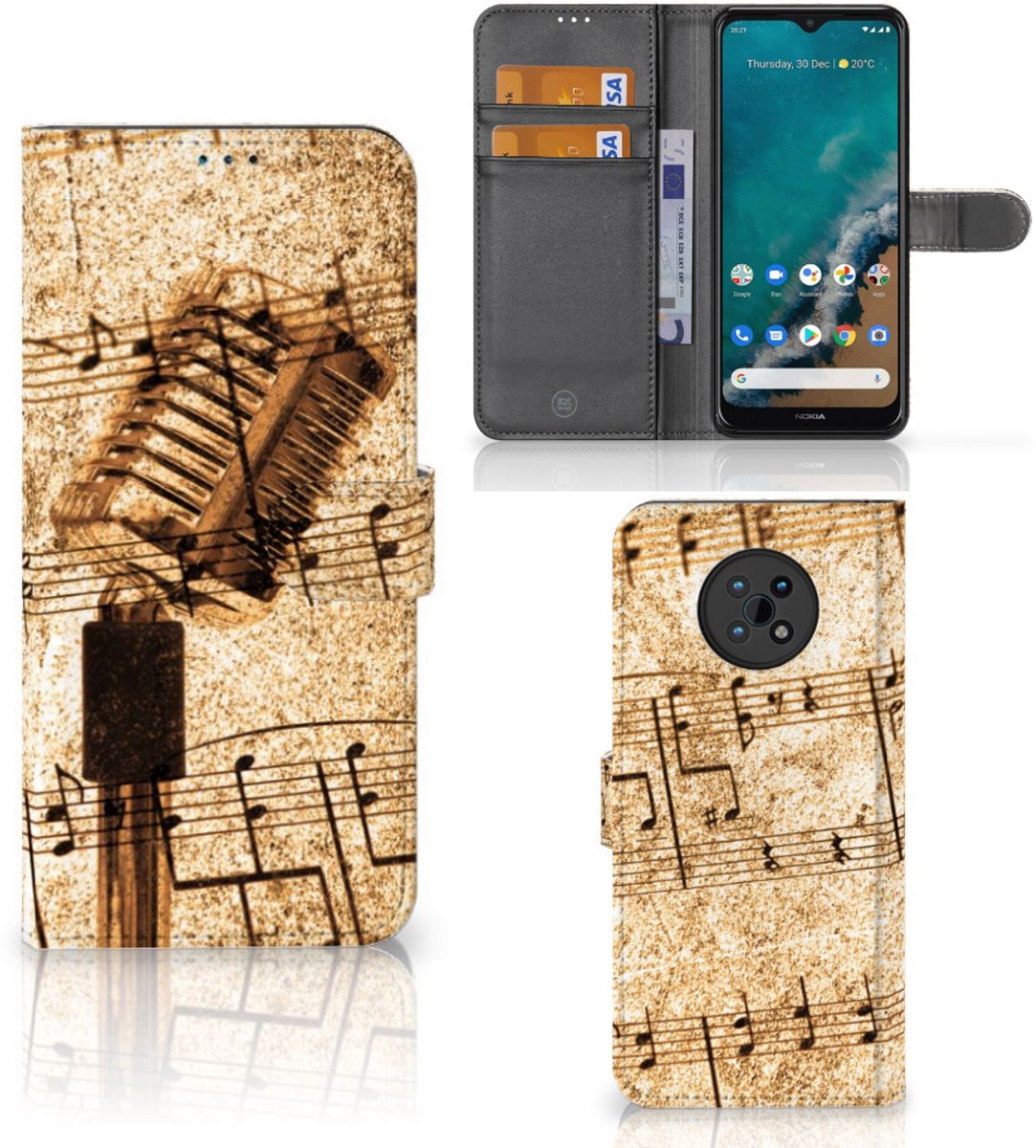 Nokia G50 Telefoonhoesje met foto Bladmuziek