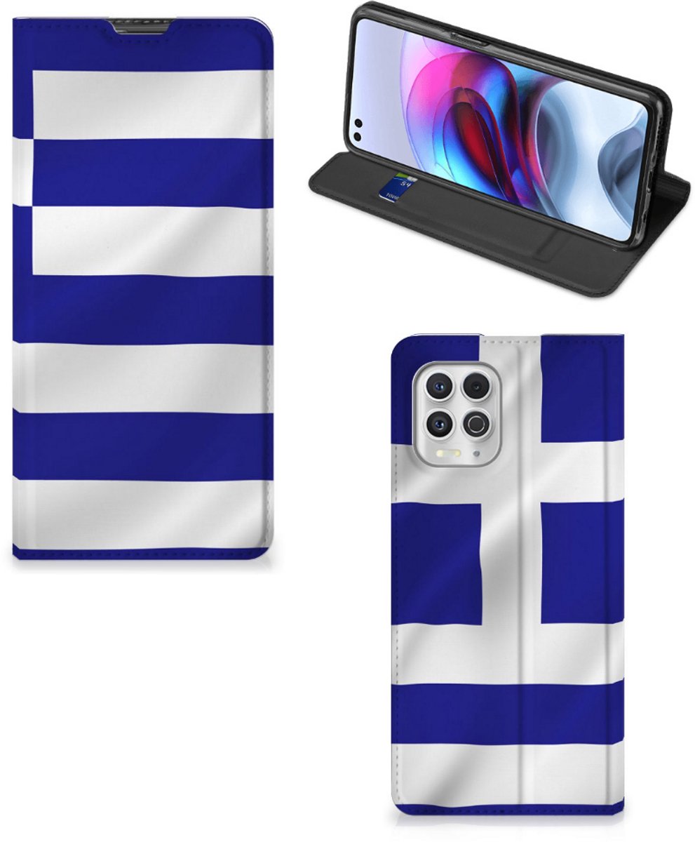 Motorola Moto G100 Standcase Griekenland