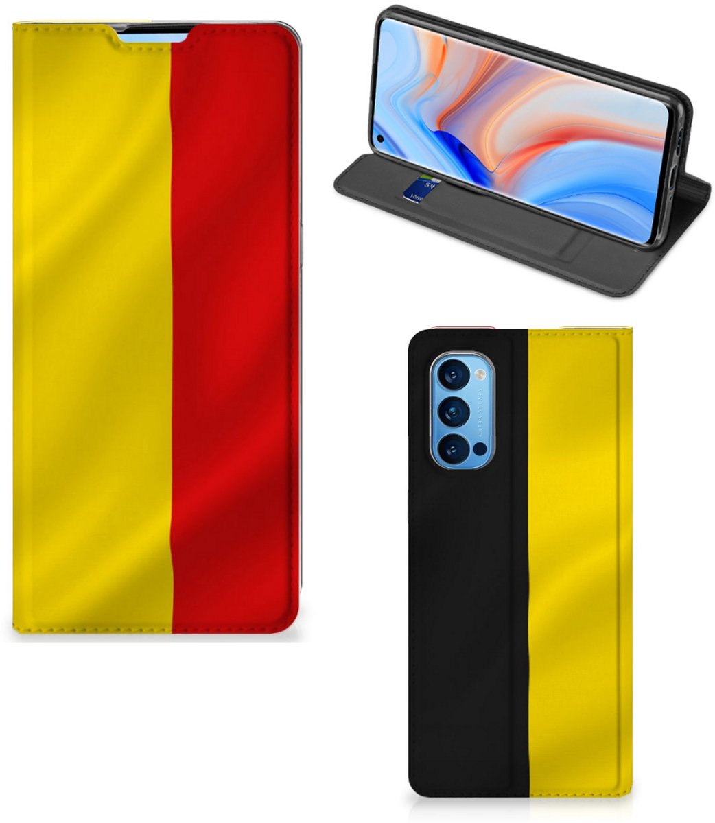 OPPO Reno4 Pro 5G Standcase Belgische Vlag