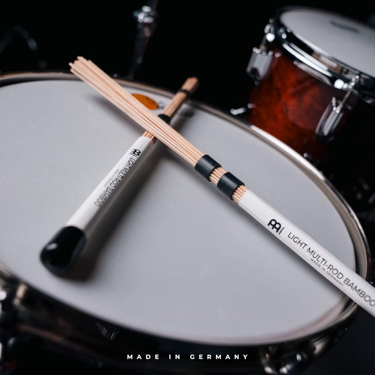 Bamboo Multi-Rod Drumsticks en Borstels voor Drumkits
