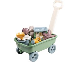 Product afbeelding van Cavallino Bolderkar met Zandspeelgoed - Inclusief oa Gieter en Schep