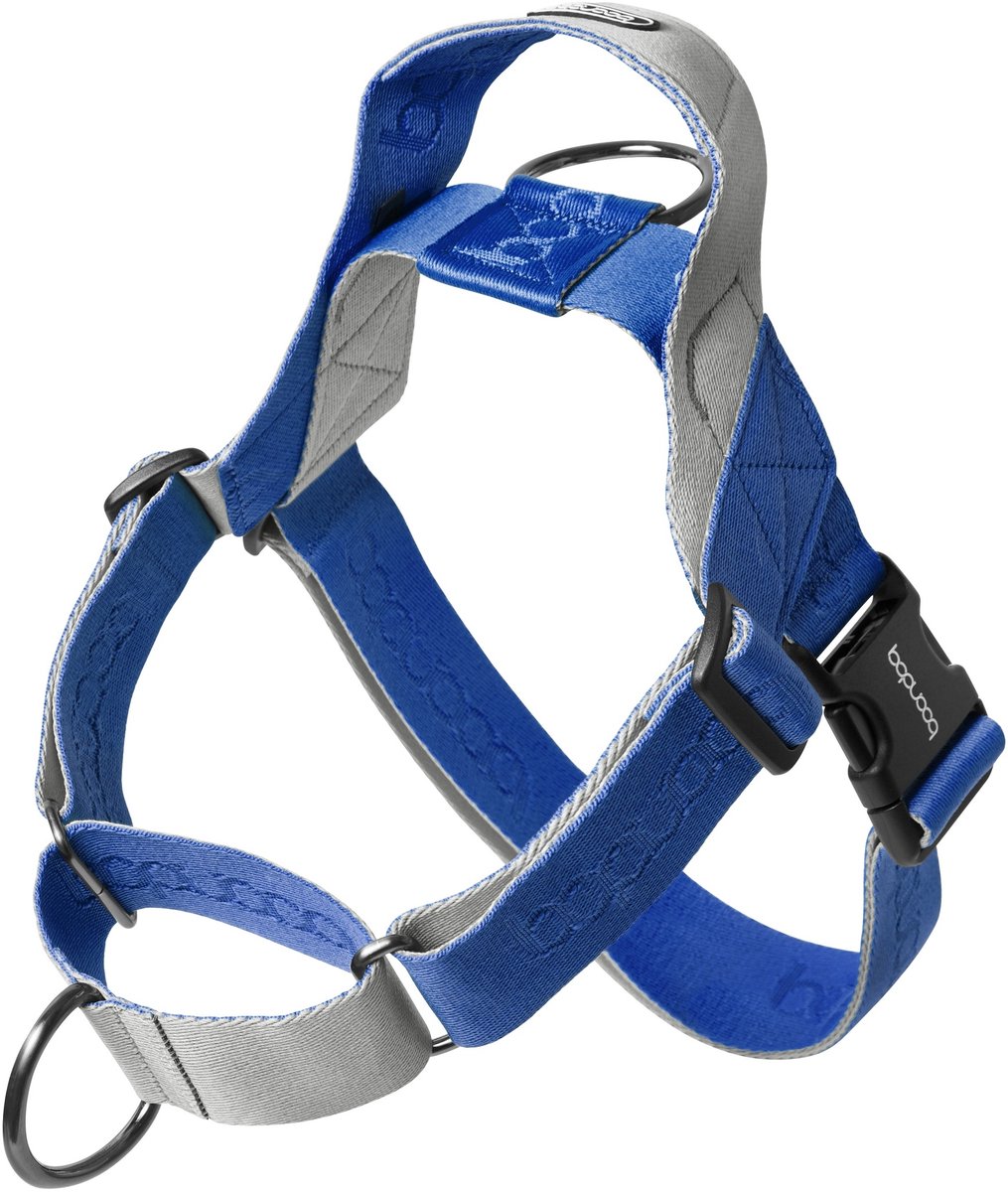 Hondentuig Boondog 0109 Martingale - anti-ontsnap tuig - verstelbaar - maat M - Cream/Blue