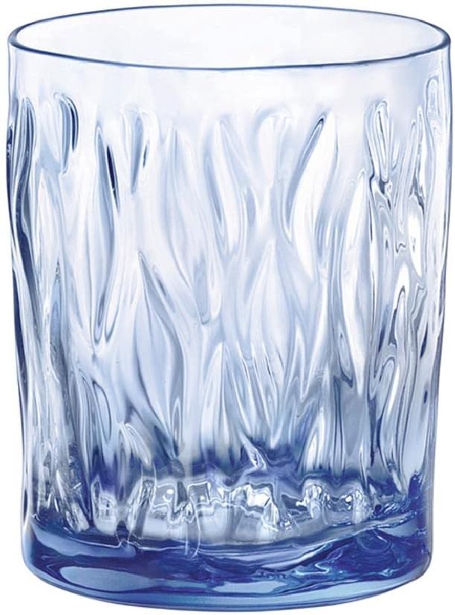 Set van 6 glazen Wind Blue 300 ml