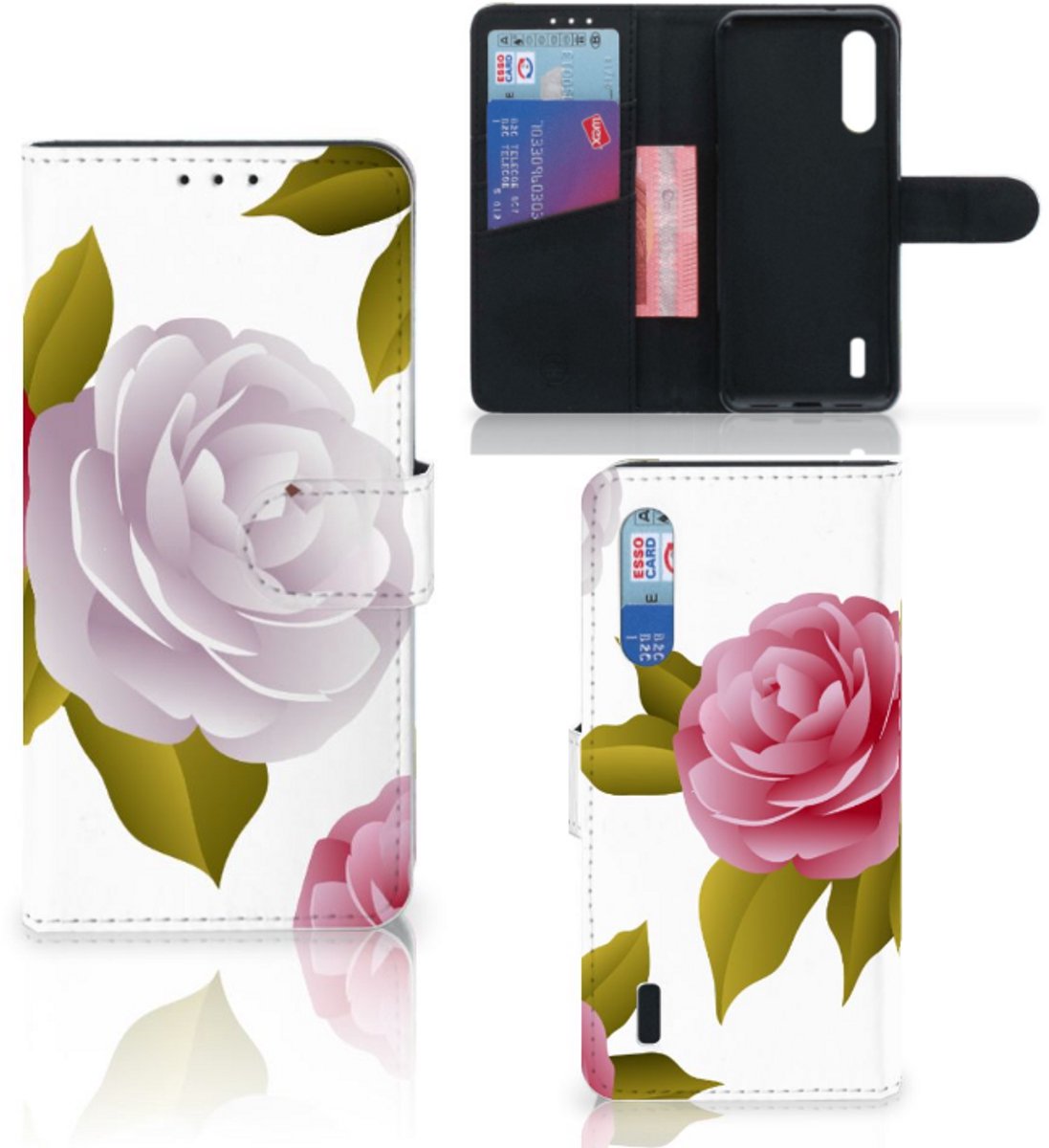Xiaomi Mi 9 Lite Hoesje Roses