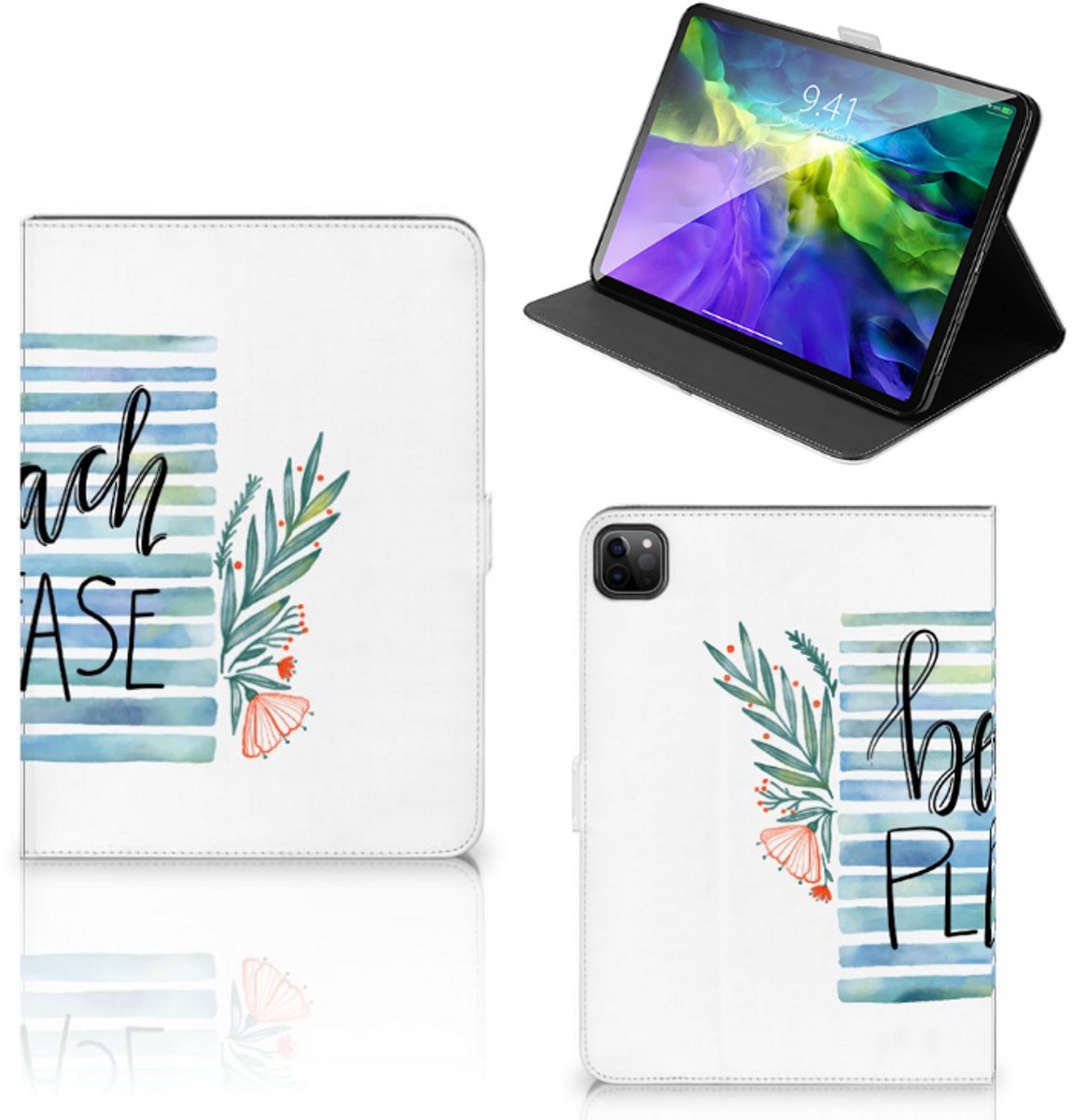 iPad Pro 11 2020/2021/2022 Hippe Tablet Hoes Boho Beach
