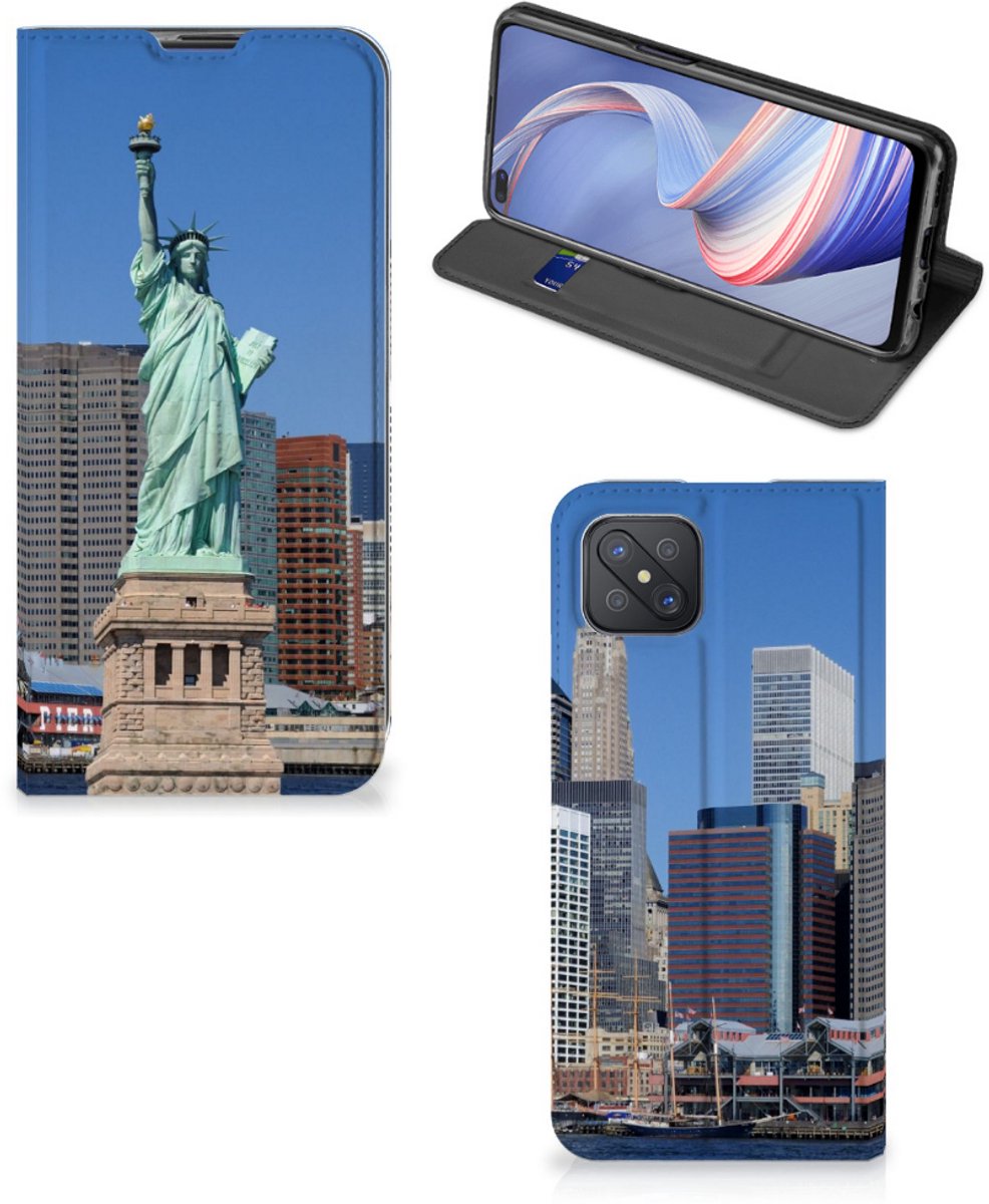 OPPO Reno4 Z 5G Book Cover Vrijheidsbeeld