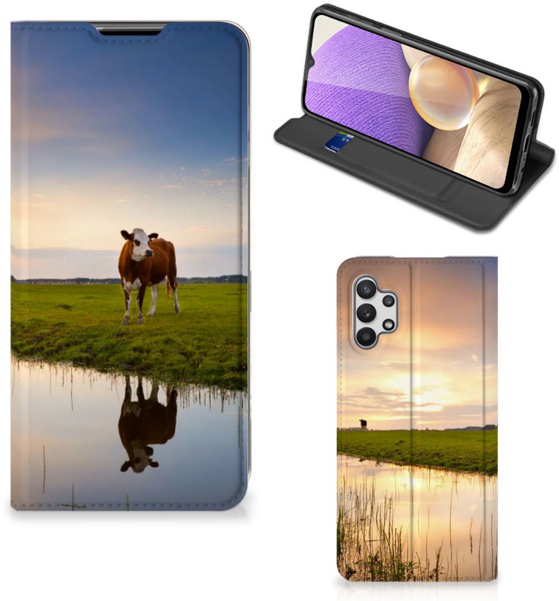 Samsung Galaxy A32 5G Hoesje maken Koe