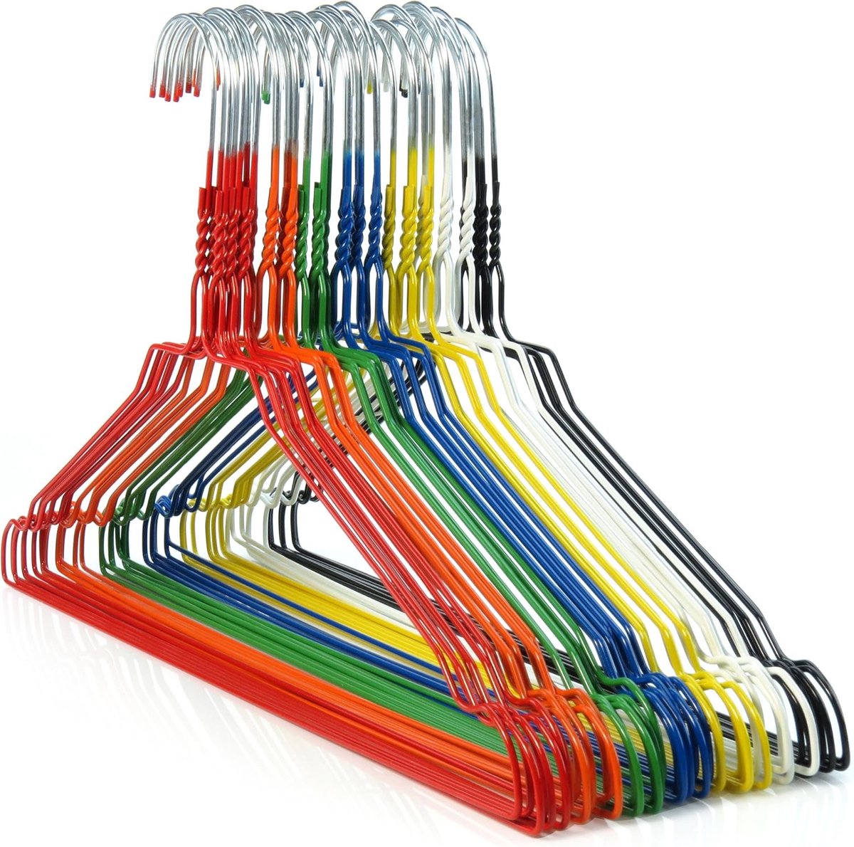Kleurige 40 cm kledinghangers voor een nette kledingkast