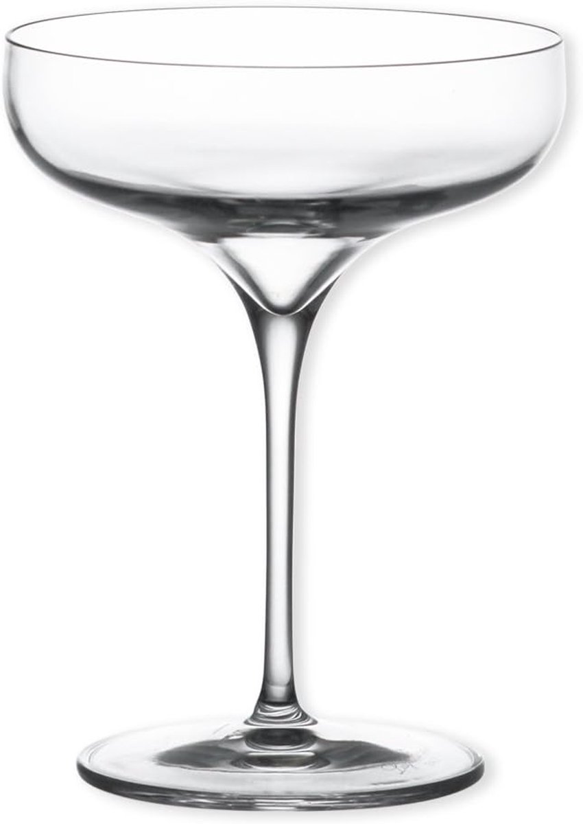 Vinea Champagnerglazen Set van 6 - Perfect voor Feestjes en Speciale Gelegenheden