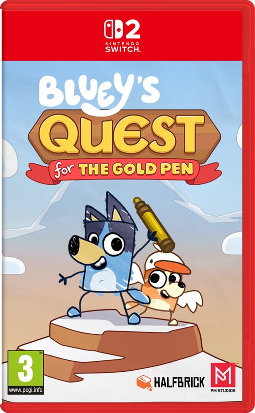 Bluey's Quest for the Gold Pen - Nintendo Switch 2