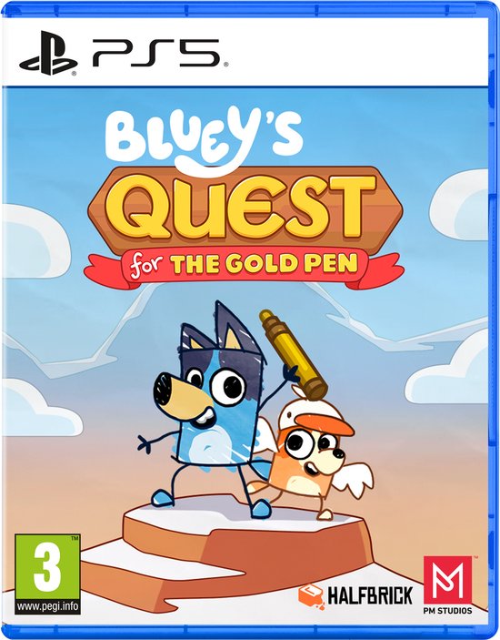 Bluey's Quest for the Gold Pen - PS5