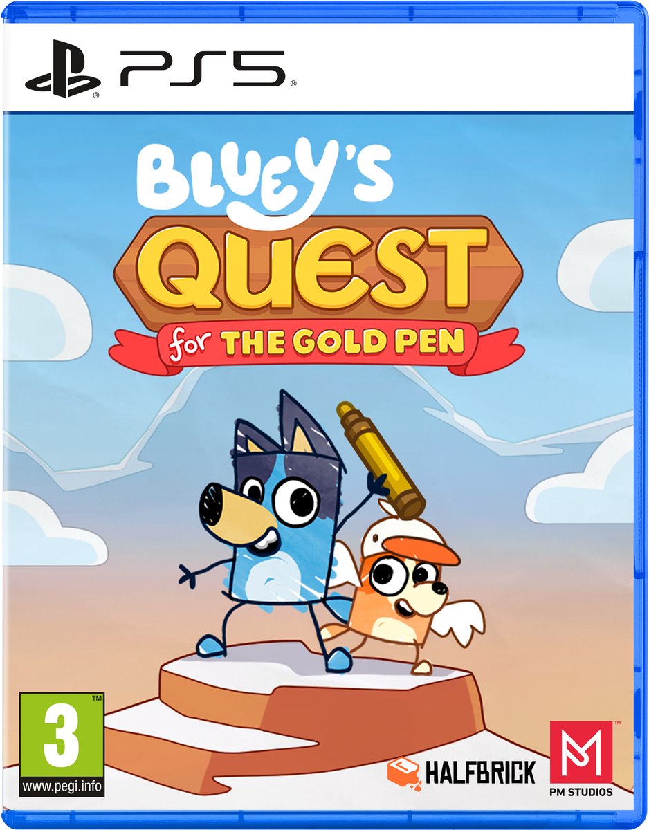 Bluey's Quest for the Gold Pen - PS5