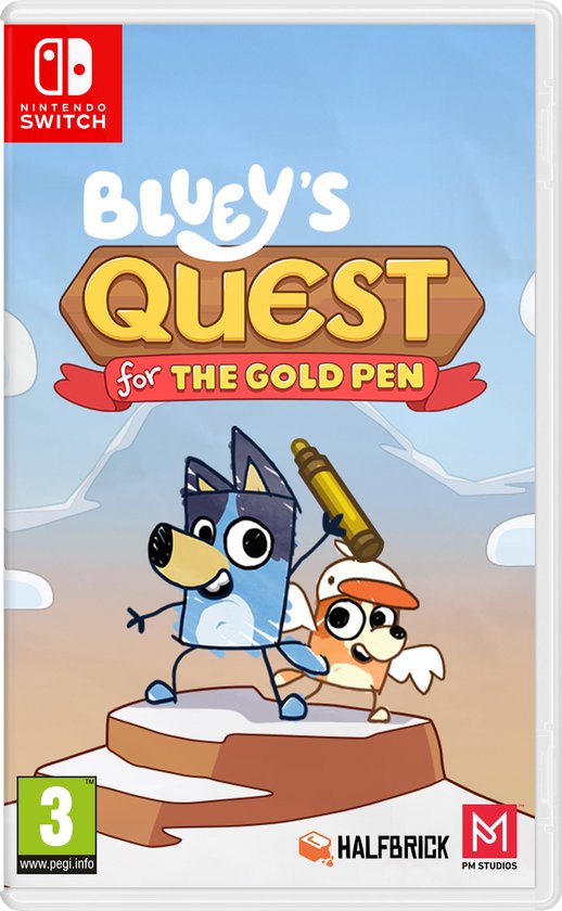 Bluey's Quest for the Gold Pen - Nintendo Switch