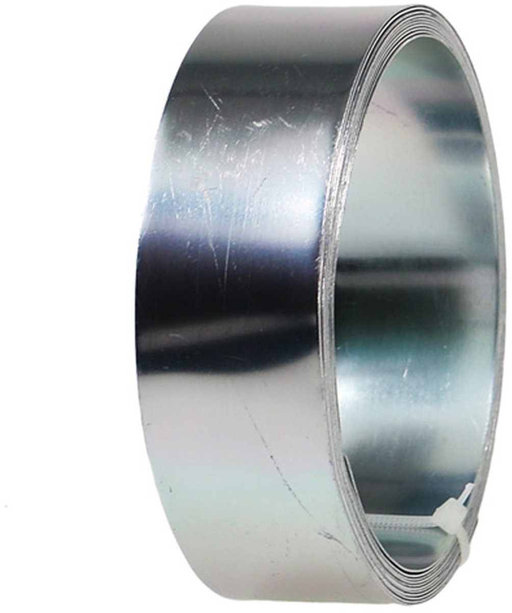Platte Aluminium draad 30mm Zilver